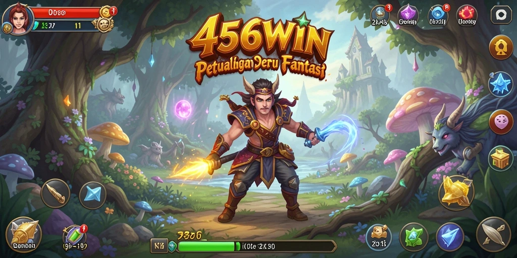 Tampilan gameplay seru dari petualangan di 456WIN.