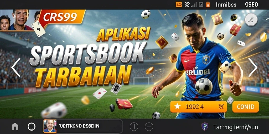 Tampilan gameplay menarik dari aplikasi Sportsbook CRS99.