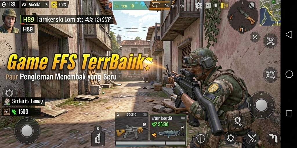 Tampilan gameplay H89 yang penuh aksi dan intensitas.