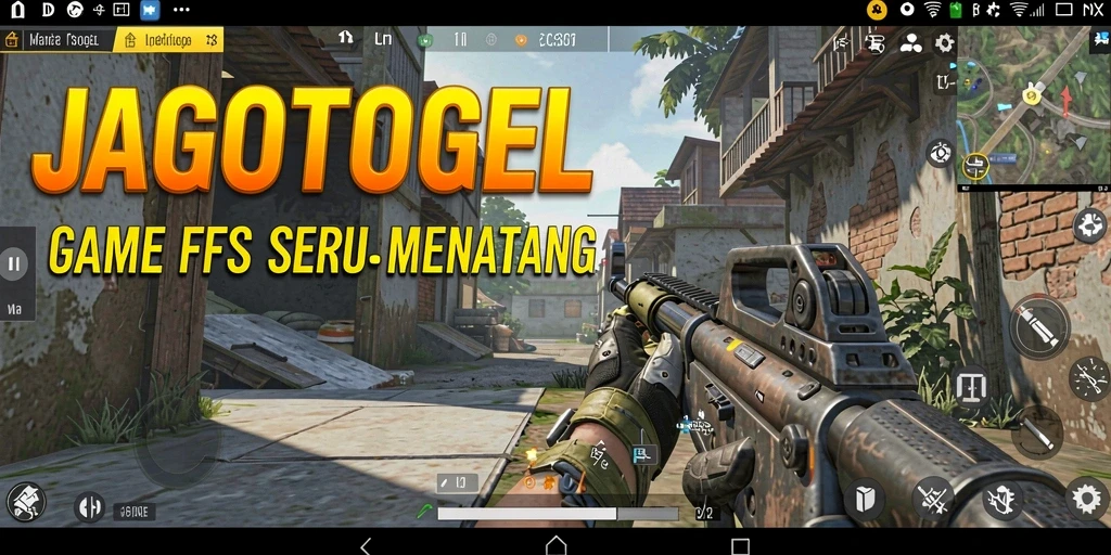 Gameplay seru dan menegangkan di JAGOTOGEL dengan berbagai senjata.