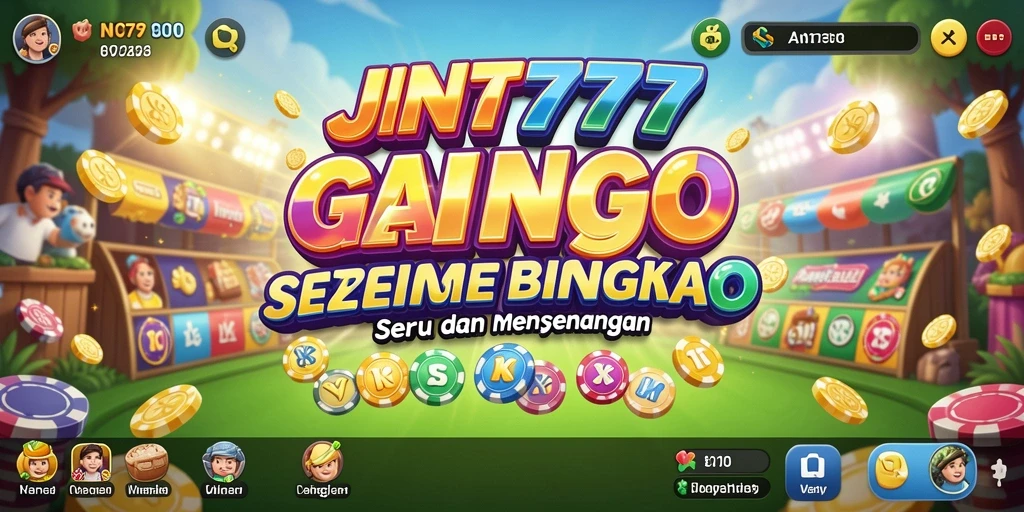 Tampilan Gameplay Bingo JNT777 yang seru dan interaktif.