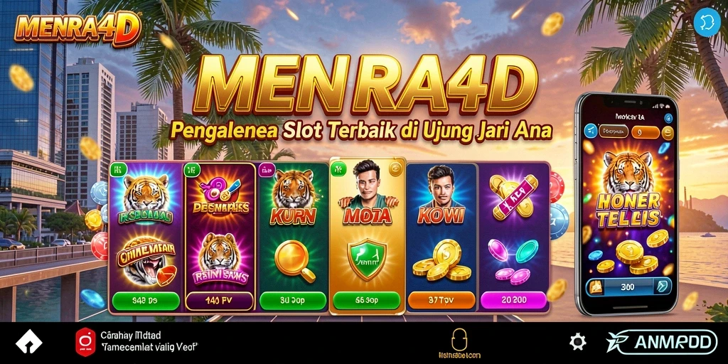 Tampilan gameplay MENARA4D yang mengasyikkan dan penuh warna.