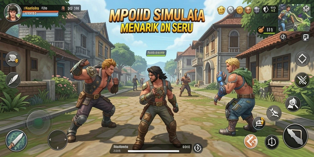 Tampilan menarik dari gameplay MPOID yang menawarkan pengalaman simulasi yang mendalam.