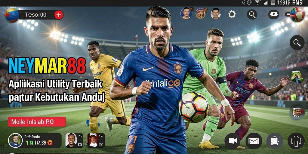 Tampilan antarmuka NEYMAR88 yang user-friendly dan fungsional.