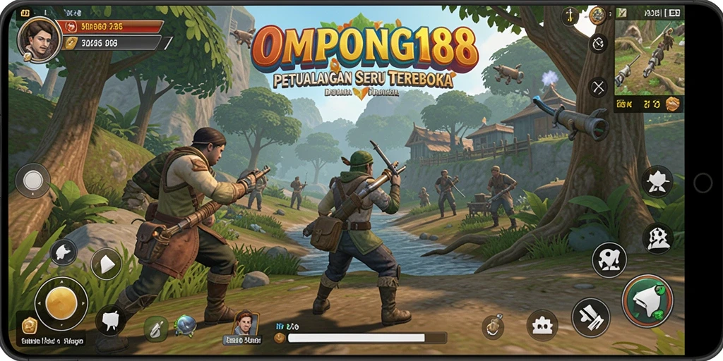 Tampilan seru dalam dunia terbuka OMPONG188