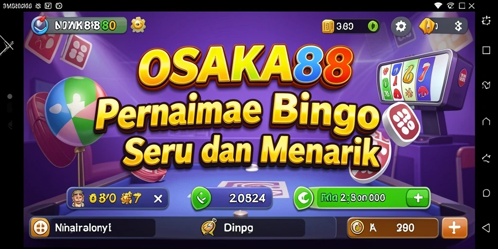 Tampilan gameplay Bingo yang seru dan interaktif.