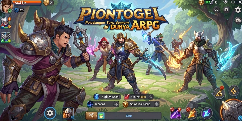 Tampilan gameplay seru dari PIONTOGEL dalam pertarungan epik.