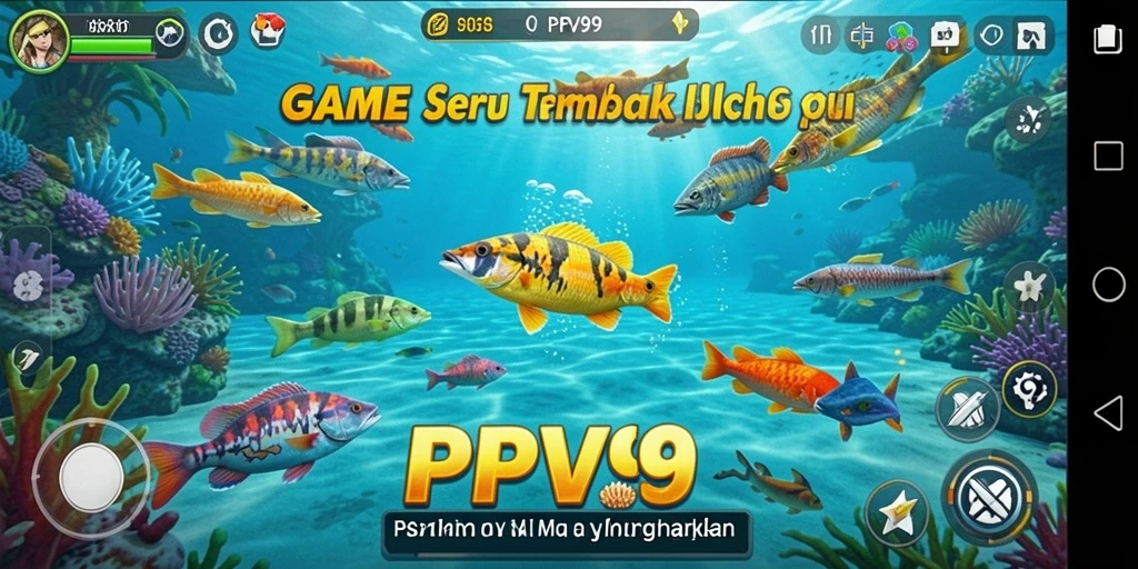 Tampilan permainan Tembak Ikan seru dan menegangkan di PPV99.