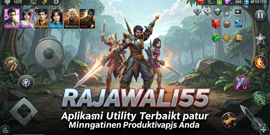 Screenshot utama RAJAWALI55 menampilkan fitur pengingat dan jadwal yang intuitif.