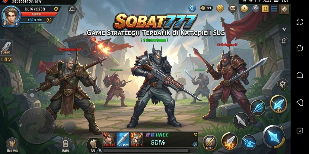 Screenshot utama SOBAT777 menampilkan aksi gameplay yang dinamis.