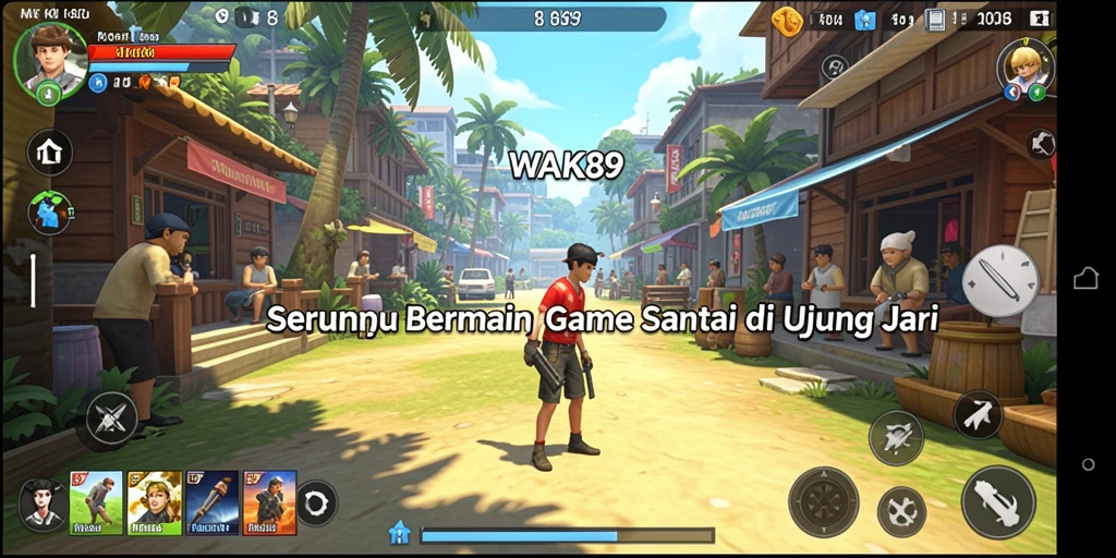 Screenshot utama WAK89 menampilkan gameplay seru dan interaktif.